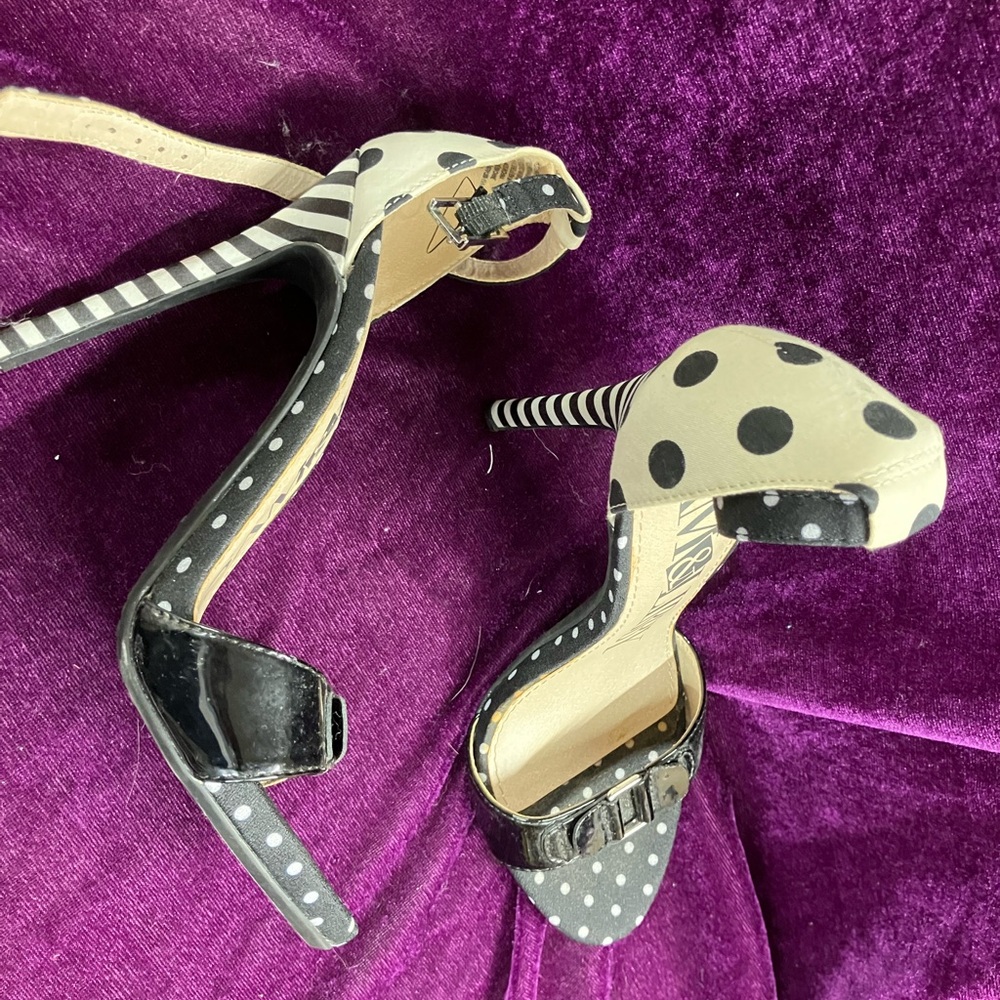 Sam & Libby polka dot heels